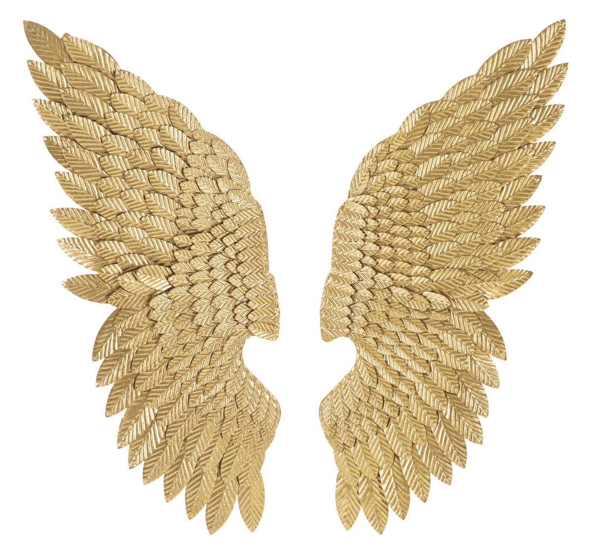 Wandpaneel Flügel Gold 100 cm – Wanddeko