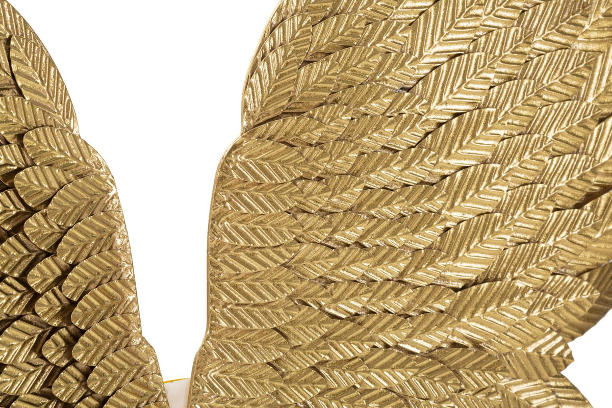 Wandpaneel Flügel Gold 100 cm – Wanddeko