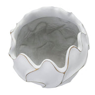 Übertopf Gaspeau Weiß 37 cm