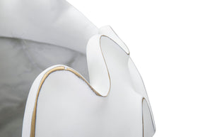 Übertopf Gaspeau Weiß 37 cm
