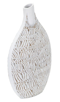 Blumenvase Nairobi Weiß 46,5 cm – Dekovase