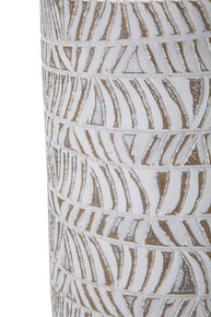 Blumenvase Nairobi Weiß 49,5 cm – Dekovase