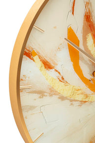 Wanduhr Mosaik Bunt 60 cm – Uhr Wohnzimmer