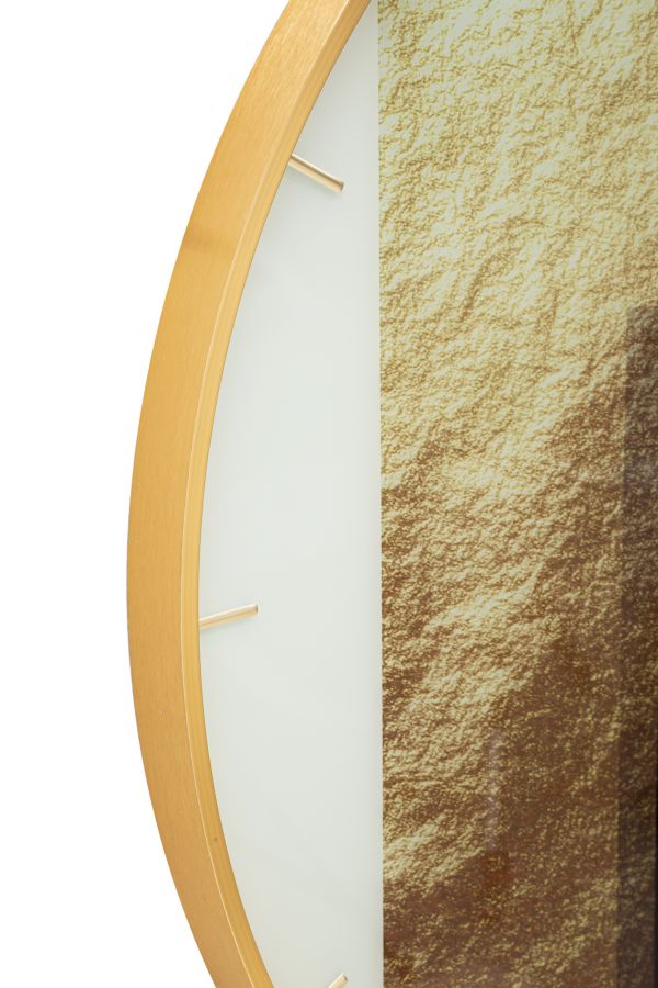 Wanduhr Motiv Bunt 80 cm – Uhr Wohnzimmer