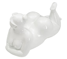 Dekofigur Frau Weiß – Skulptur Deko