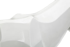 Dekofigur Panther Kubistisch Weiß – Tierfigur