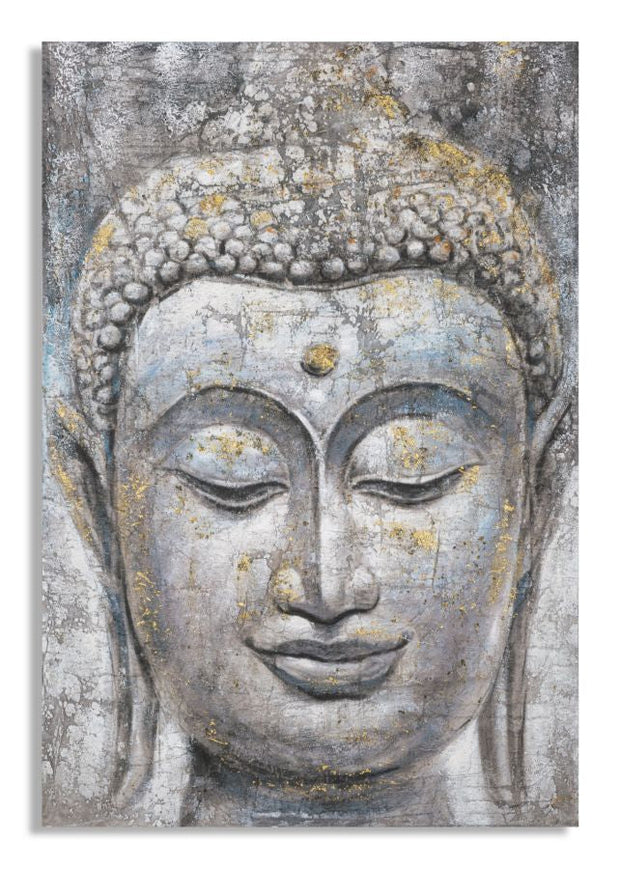 Wandbild Buddha 120 cm A – Leinwandbild Deko