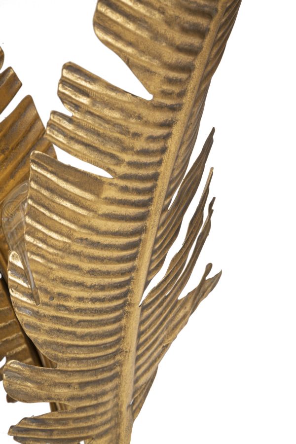 Tischlampe Palme Gold 64 cm – Tischleuchte