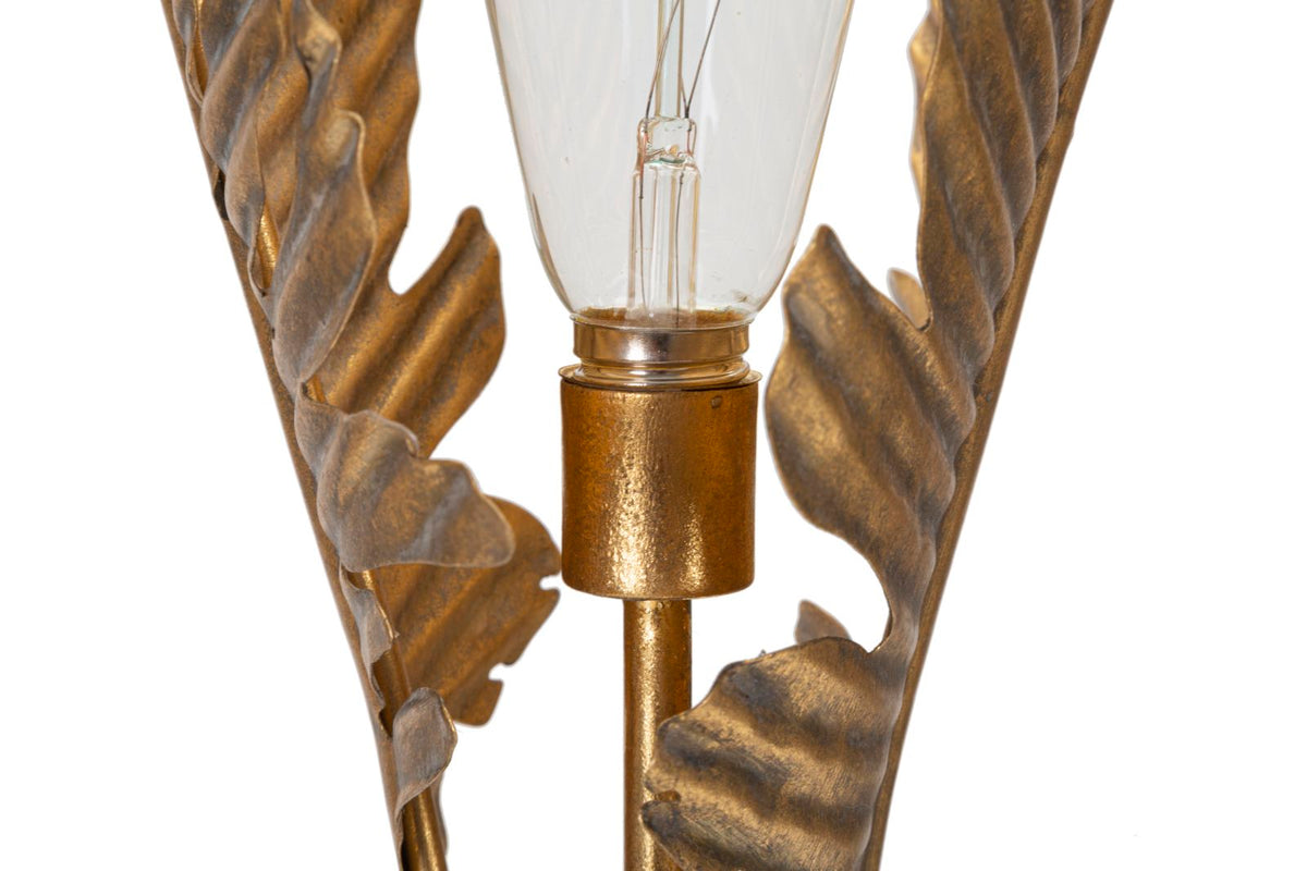 Tischlampe Palme Gold 64 cm – Tischleuchte