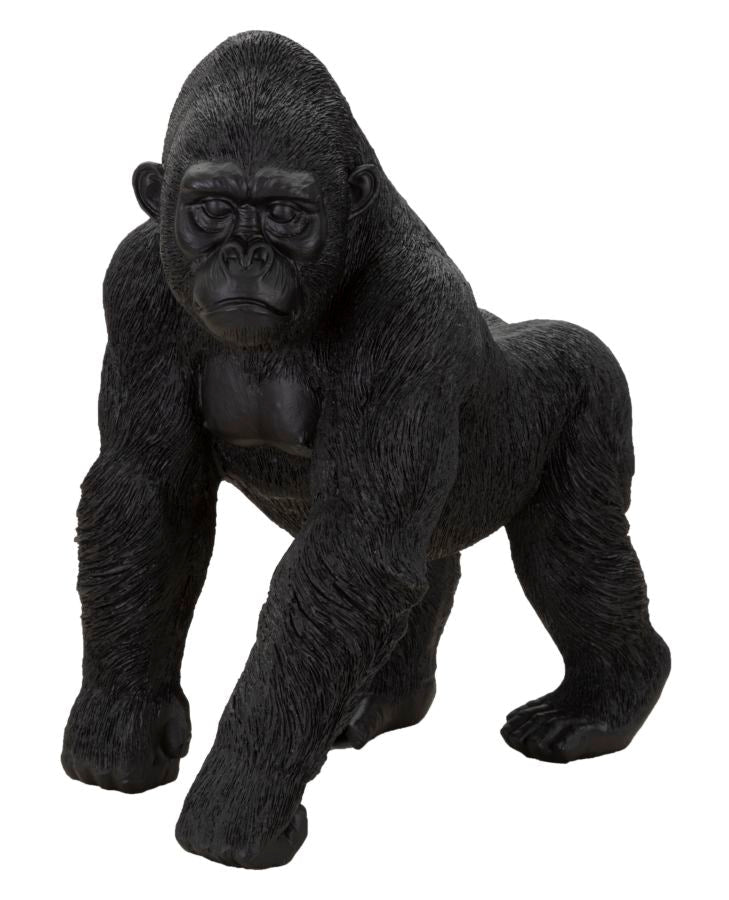 Dekofigur Gorilla Schwarz – Tierfigur