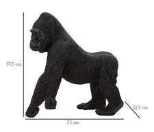 Dekofigur Gorilla Schwarz – Tierfigur