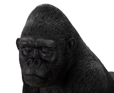 Dekofigur Gorilla Schwarz – Tierfigur