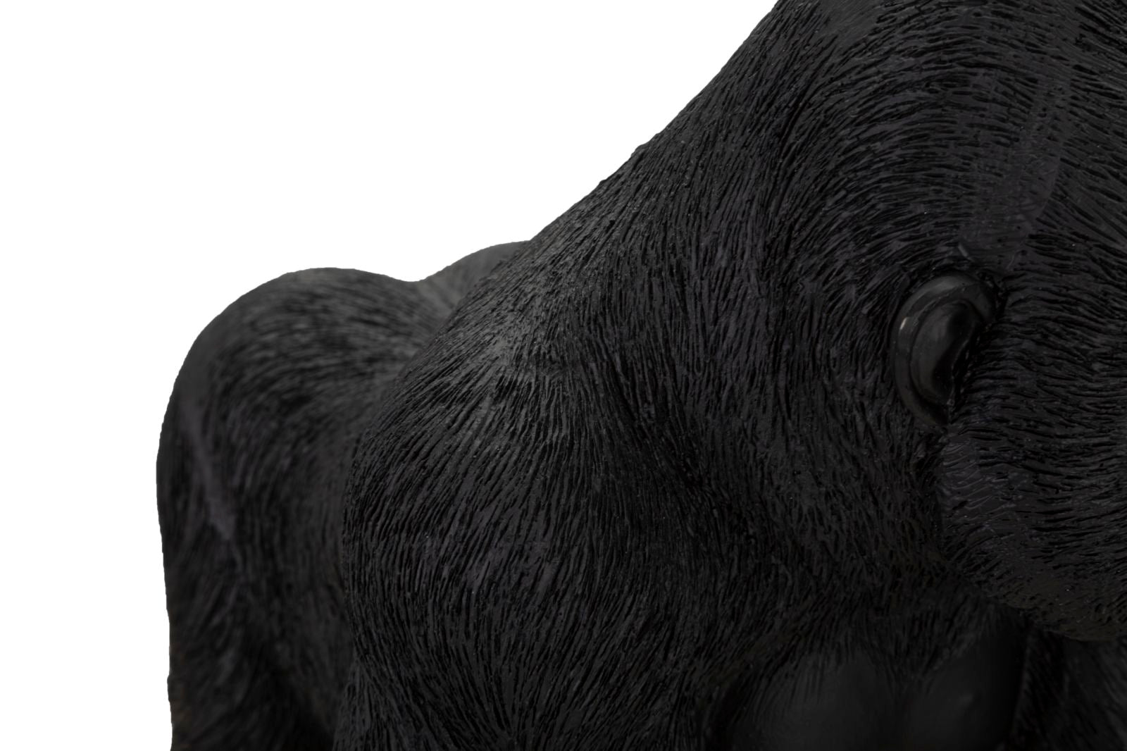 Dekofigur Gorilla Schwarz – Tierfigur