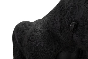 Dekofigur Gorilla Schwarz – Tierfigur