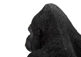 Dekofigur Gorilla Schwarz – Tierfigur