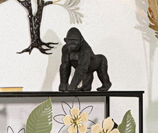 Dekofigur Gorilla Schwarz – Tierfigur