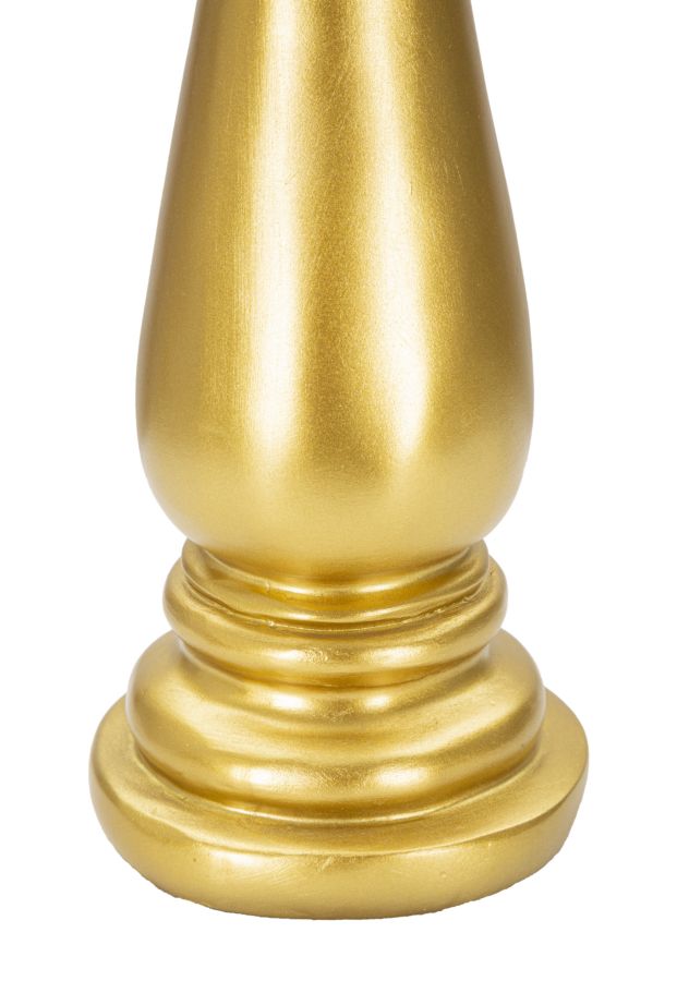 Schachfigur Läufer Gold Schwarz – Schach Deko