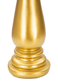 Schachfigur Läufer Gold Schwarz – Schach Deko