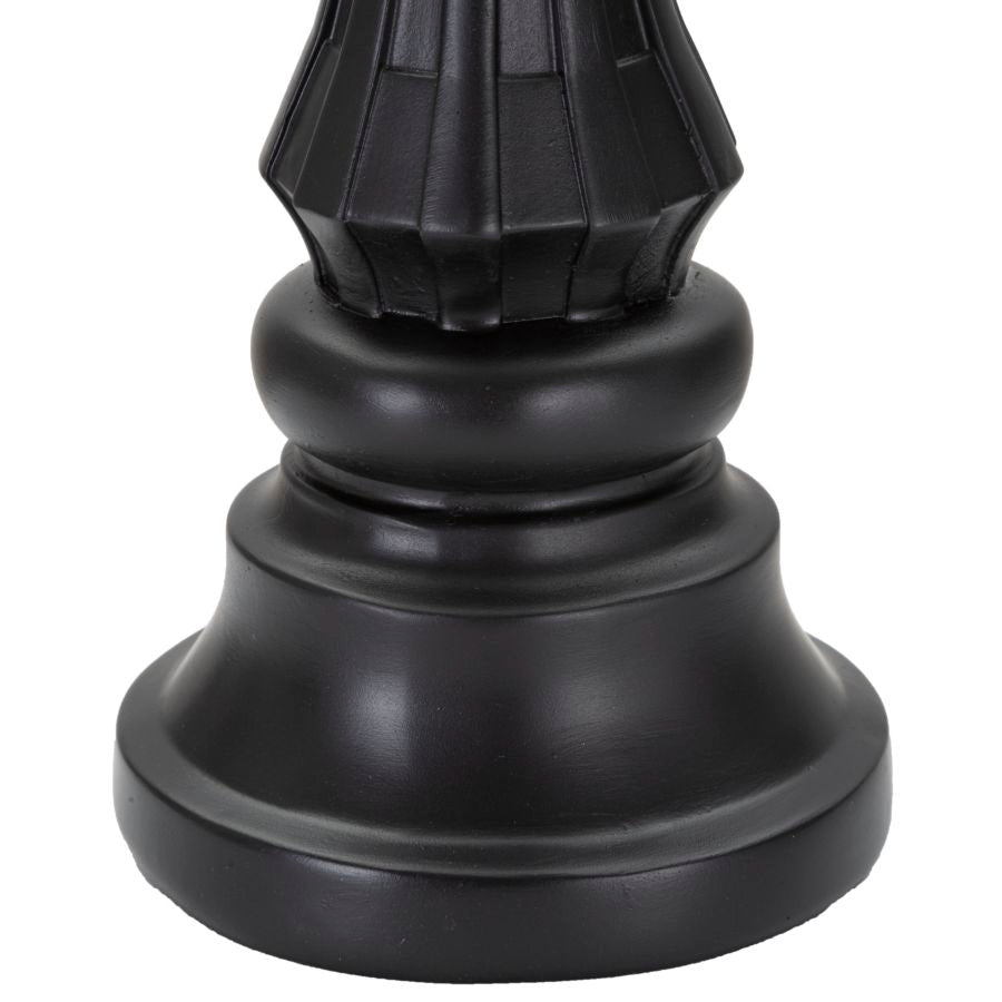 Schachfigur König Schwarz Gold – Schach Deko