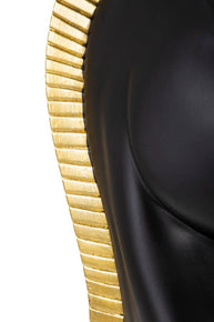 Schachfigur Springer Schwarz Gold 50 cm – Schach Deko