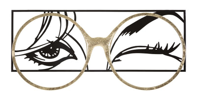 Wandpaneel Brille Bunt – Wanddeko