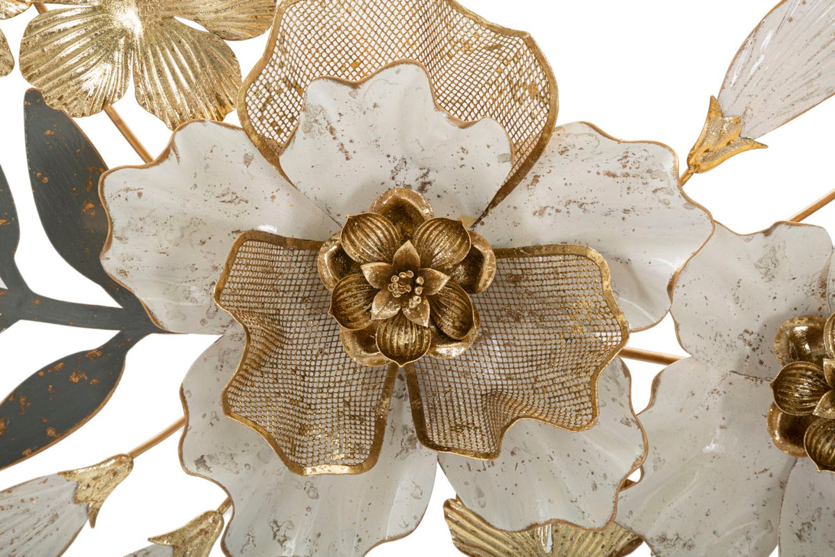 Wandpaneel Blumen Bunt 41,9 cm – Wanddeko