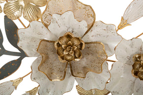 Wandpaneel Blumen Bunt 41,9 cm – Wanddeko
