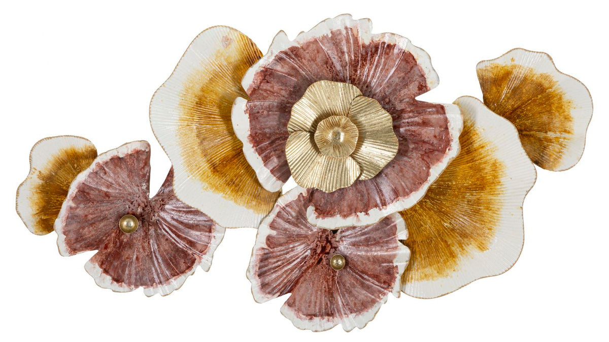 Wandpaneel Blumen Bunt 51,4 cm – Wanddeko