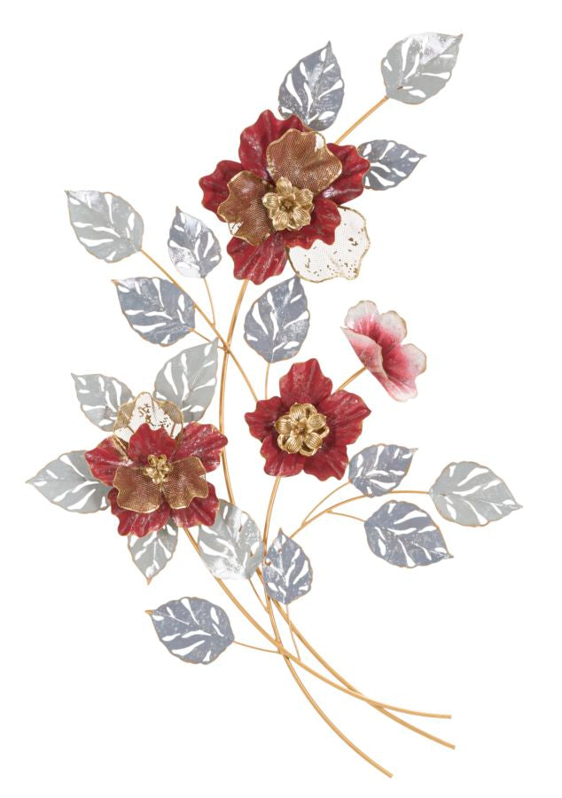 Wandpaneel Blumen Bunt 98,4 cm – Wanddeko