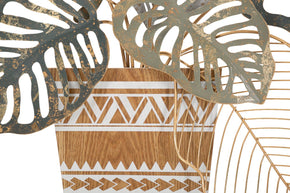 Wandpaneel Vase Bunt 62,9 cm – Wanddeko