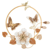Wandpaneel Schmetterling Bunt 63,5 cm – Wanddeko