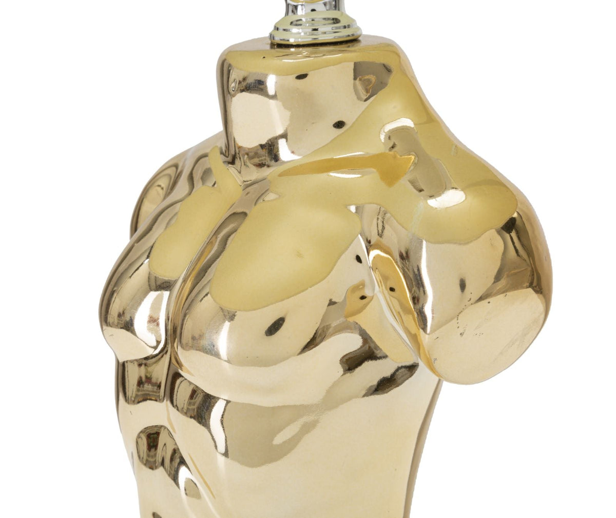 Tischlampe Mann Gold 42,5 cm – Tischleuchte