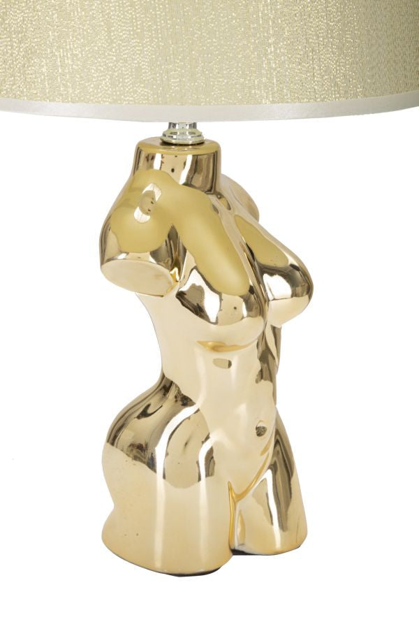 Tischlampe Frau Gold 42,5 cm – Tischleuchte