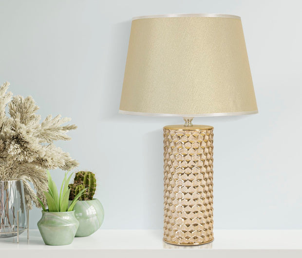 Tischlampe Gold 47,5 cm – Tischleuchte