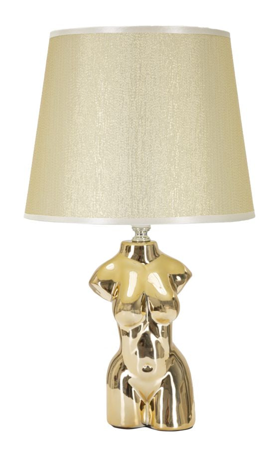 Tischlampe Frau Gold 42,5 cm – Tischleuchte