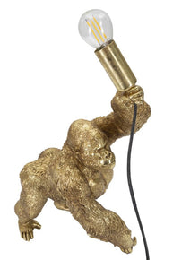 Tischlampe Gorilla Gold 40 cm – Tischleuchte