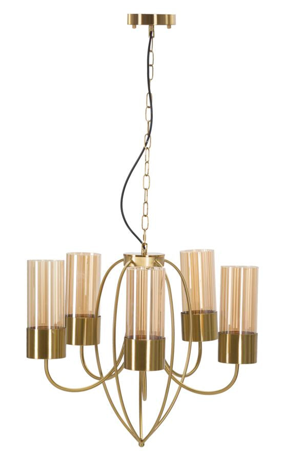 Kronleuchter Versailles Schwarz 103 cm B – Deckenleuchte