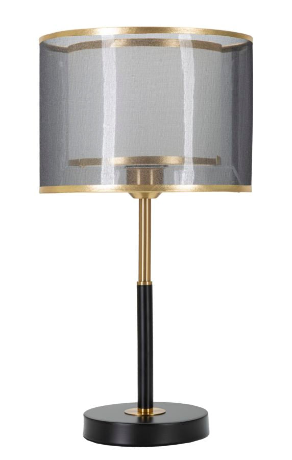 Tischlampe Levels Schwarz Gold 48 cm – Tischleuchte