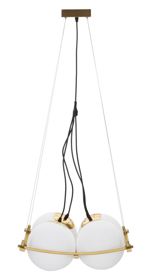 Deckenleuchte Japan Gold Weiß 20 cm – Deckenlampe