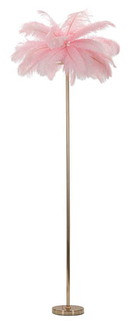 Stehlampe Palme Rosa Gold 160 cm – Stehleuchte