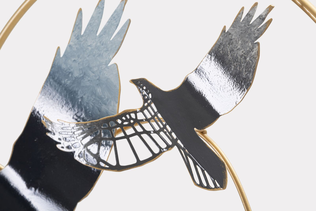 Wandpaneel Vögel Bunt – Wanddeko