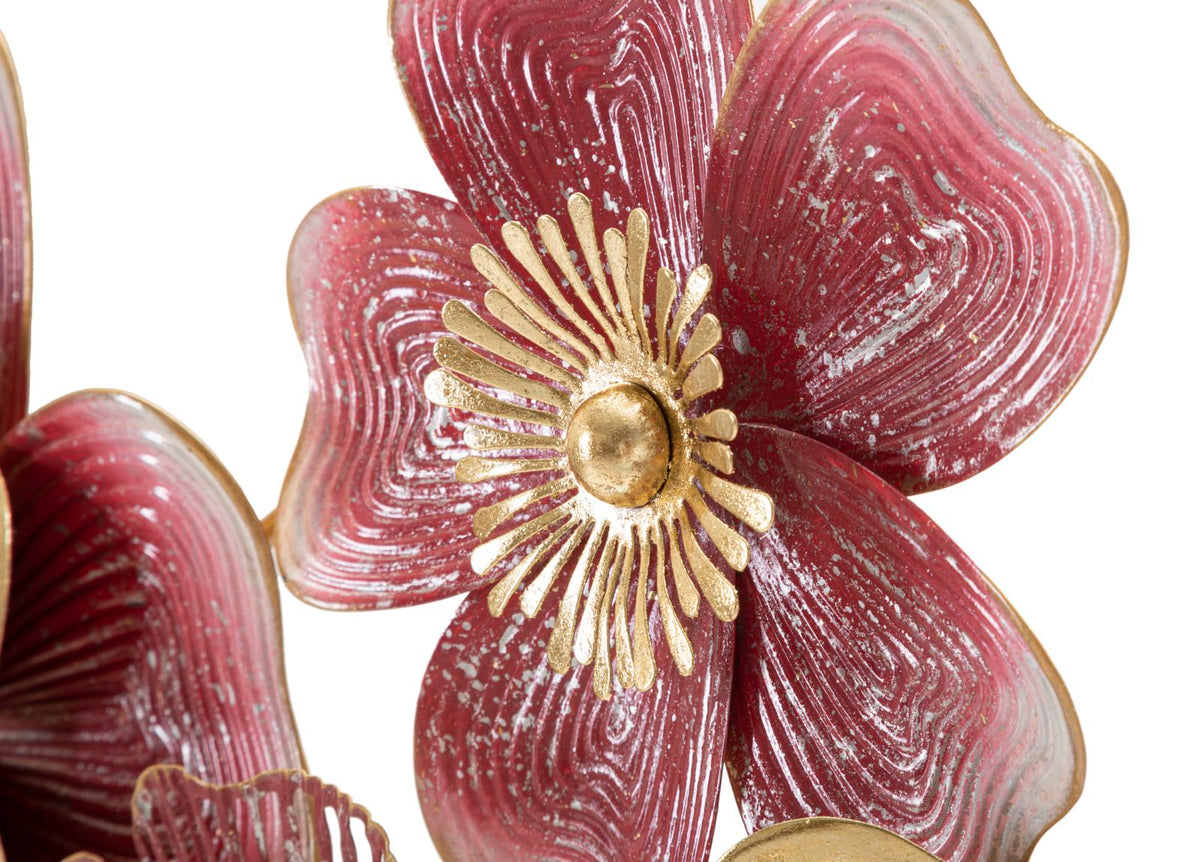 Wandpaneel Blumen Bunt 50,8 cm – Wanddeko