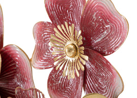 Wandpaneel Blumen Bunt 50,8 cm – Wanddeko