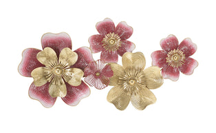 Wandpaneel Blumen Bunt 50,8 cm – Wanddeko