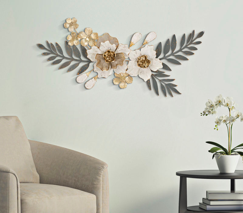 Wandpaneel Blumen Bunt 41,9 cm – Wanddeko