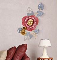 Wandpaneel Blumen Bunt 111,8 cm – Wanddeko