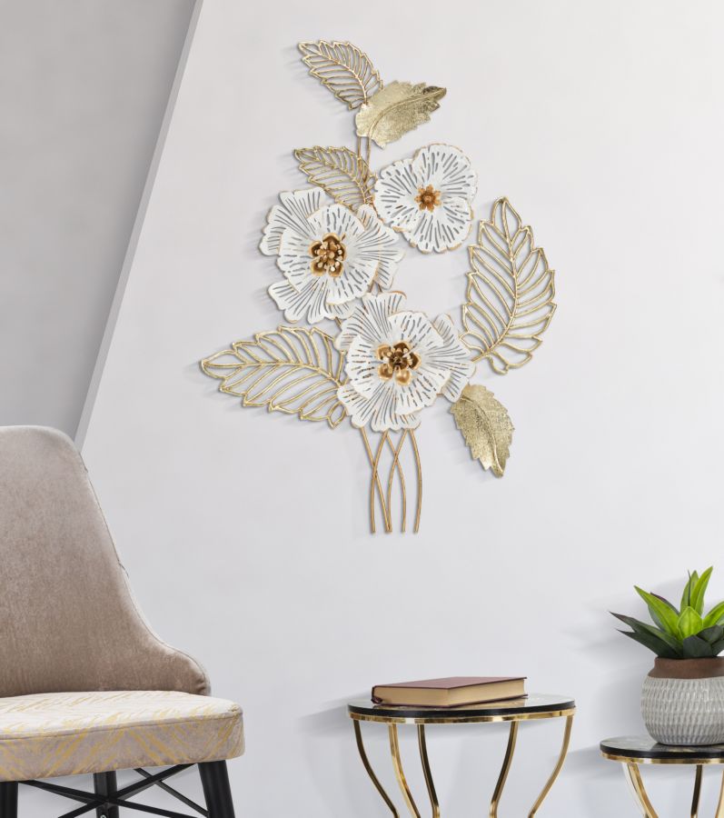 Wandpaneel Zweige Bunt 73,7 cm – Wanddeko