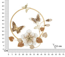Wandpaneel Schmetterling Bunt 63,5 cm – Wanddeko