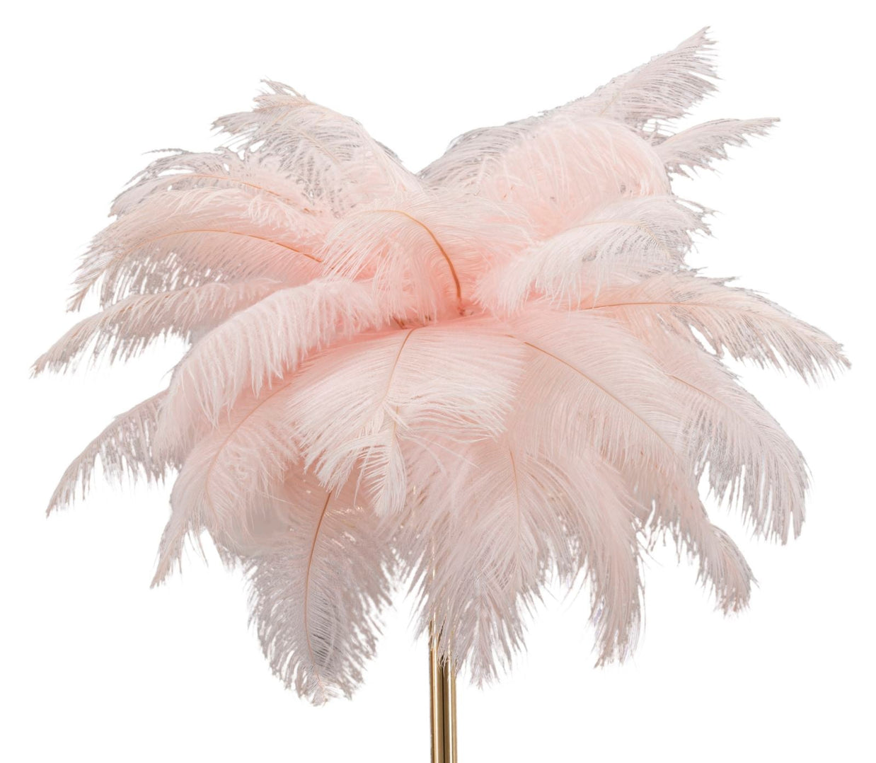 Tischlampe Palme Rosa Gold 55 cm – Tischleuchte