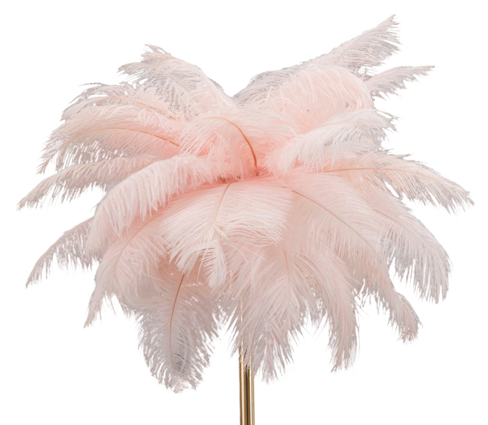 Tischlampe Palme Rosa Gold 55 cm – Tischleuchte